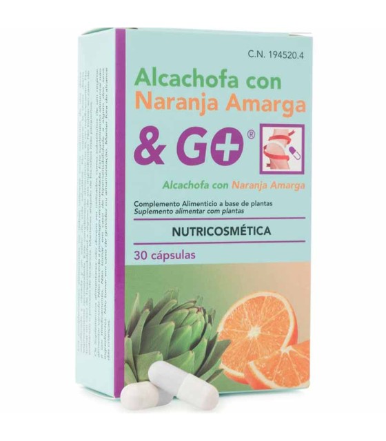 alcachofa con naranja amarga go 30 capsulas