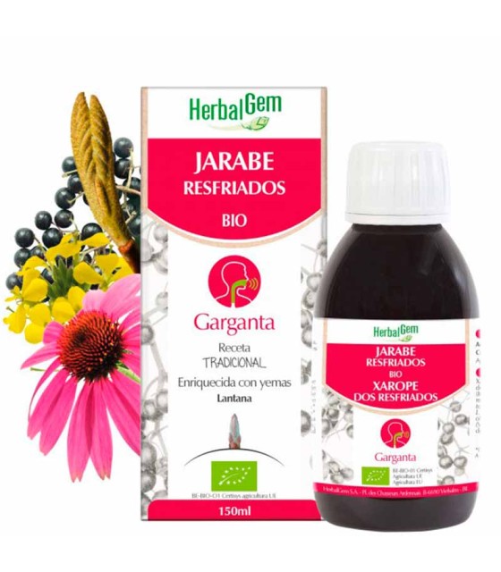 jarabe resfriados bio herbalgem 150 ml