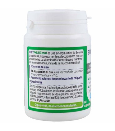 ergyphilus confort nutergia 60 capsulas