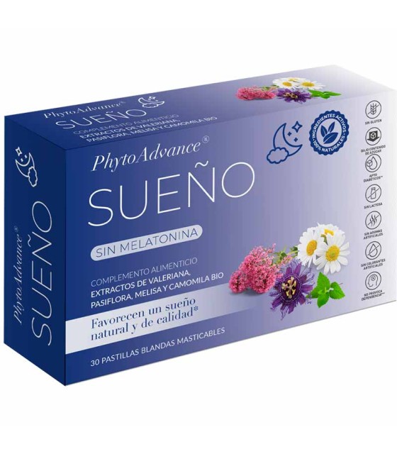 sueno phytoadvance 30 pastillas masticables