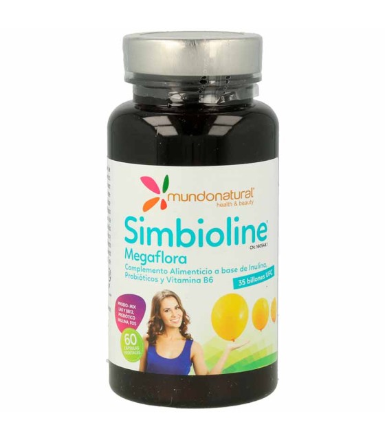 simbioline megaflora mundonatural 60 capsulas