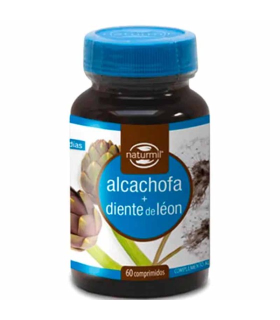 alcachofa diente de leon naturmil 60 comprimidos