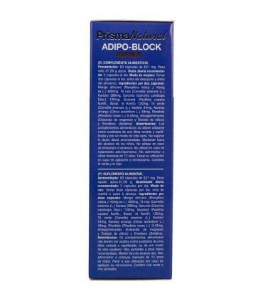 adipo block burner prisma natural 60 capsulas