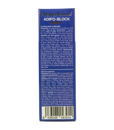 adipo block burner prisma natural 60 capsulas