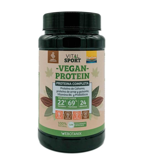 vegan protein vitalsport webotanix 768 gr