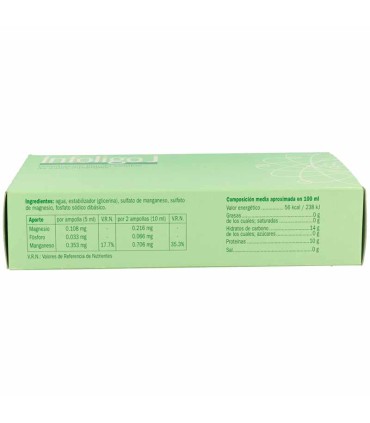 infoligo j plantis 20 ampollas