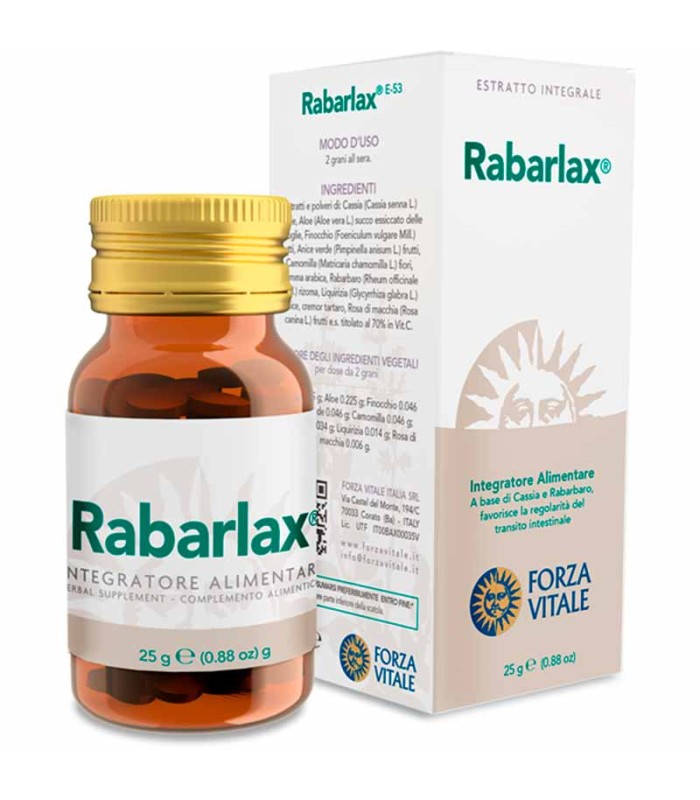 rabarlax forza vitale 60 comprimidos