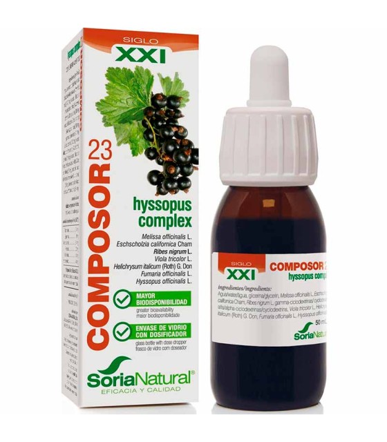 composor 23 hyssopus complex soria natural 50 ml