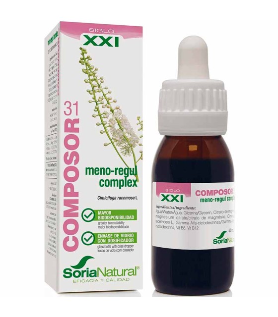 composor 31 meno regul complex soria natural 50 ml