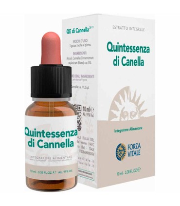 quintessenza di canella forza vitale 10 ml
