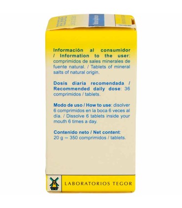tegorsales 10 natrium sulphuricum tegor 350 comprimidos