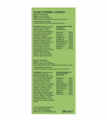 slim kombu uomo gianluca mech 500 ml