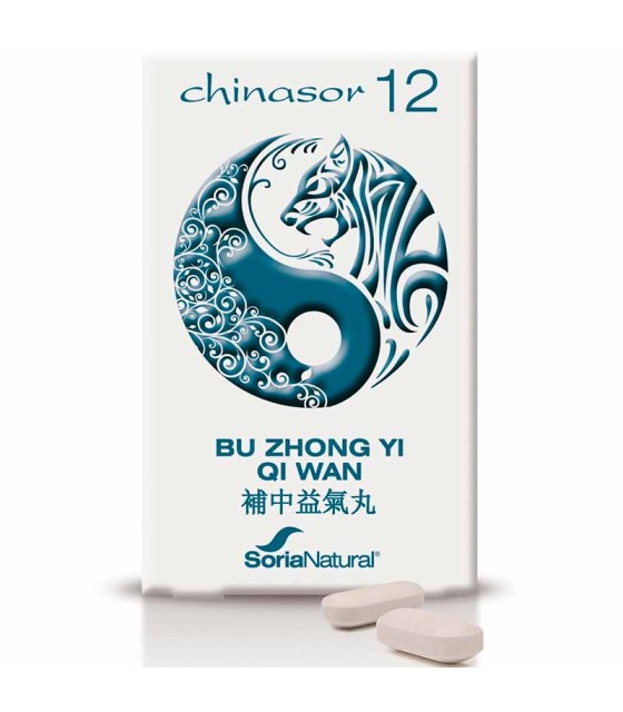 chinasor 12 bu zhong yi qi wan soria natural 30 comprimidos