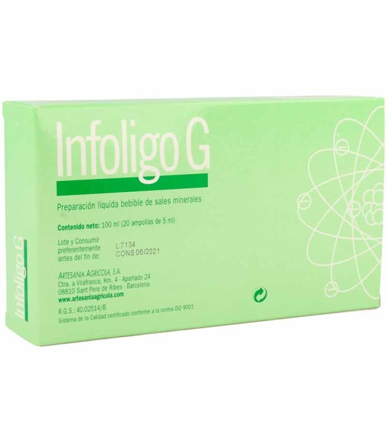 infoligo g plantis 20 ampollas