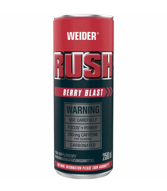 rush weider berry blast 250 ml