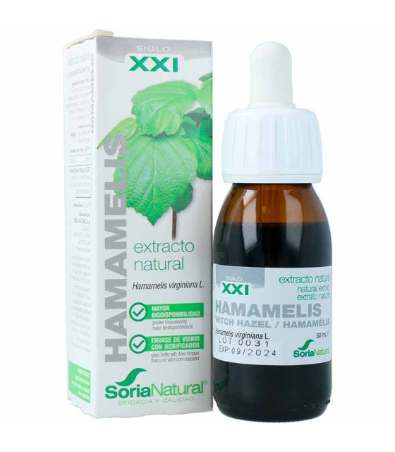 extracto hamamelis soria natural 50 ml