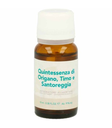quintaesencia oregano, tomillo ajedrea forza vitale 10 ml