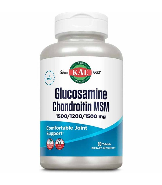 glucosamina condroitina msm kal 90 tabletas