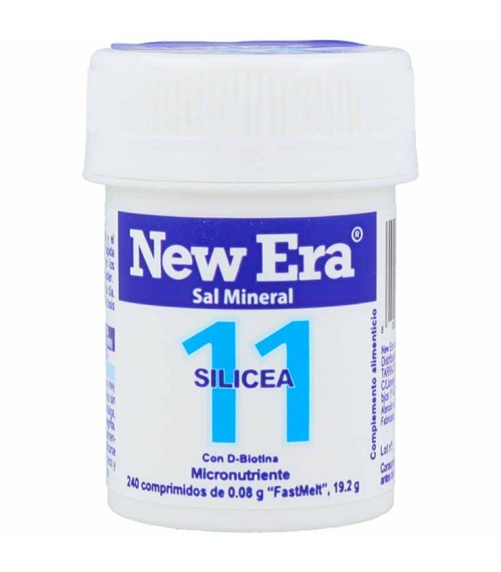 Schussler 11 Silicea New Era 240 comprimidos