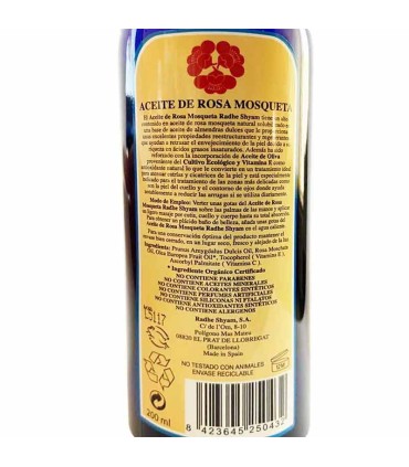 aceite rosa mosqueta radhe shyam 200 ml