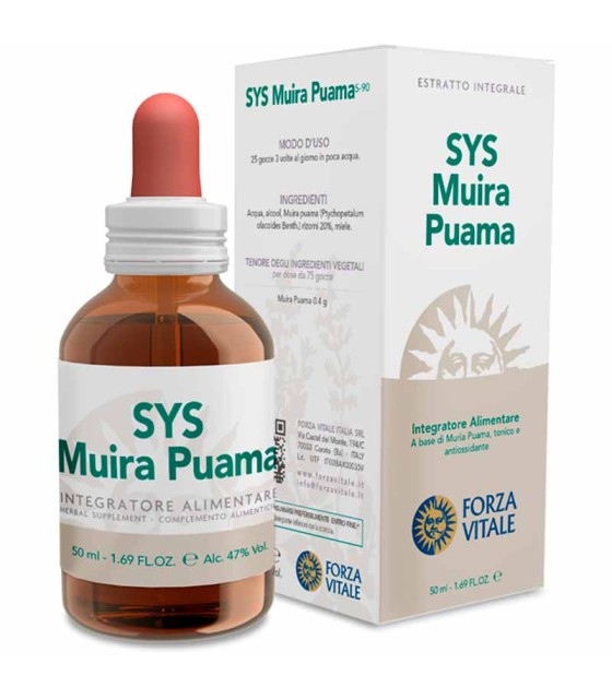 sys muira puama forza vitale 50 ml