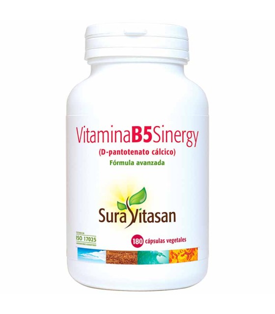 vitamina b5 sinergy suravitasan 180 capsulas vegetales