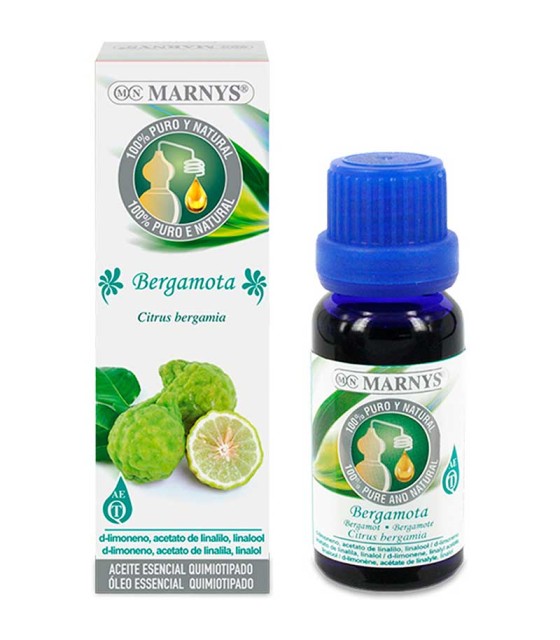 aceite esencial bergamota marnys 15 ml