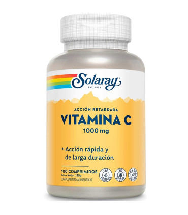 vitamina c solaray 1000 mg 100 comprimidos