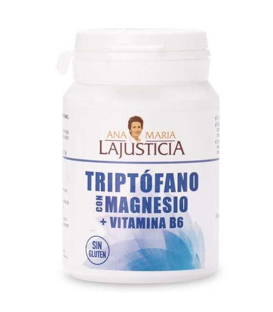 triptofano con magnesio vitamina b6 ana maria lajusticia 60 comprimidos