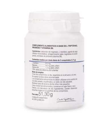 triptofano con magnesio vitamina b6 ana maria lajusticia