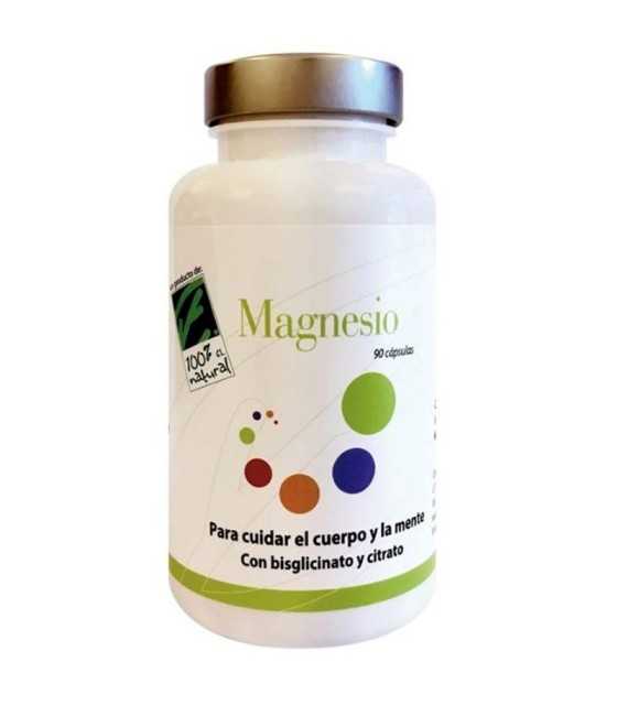 magnesio 100% natural 180 capsulas