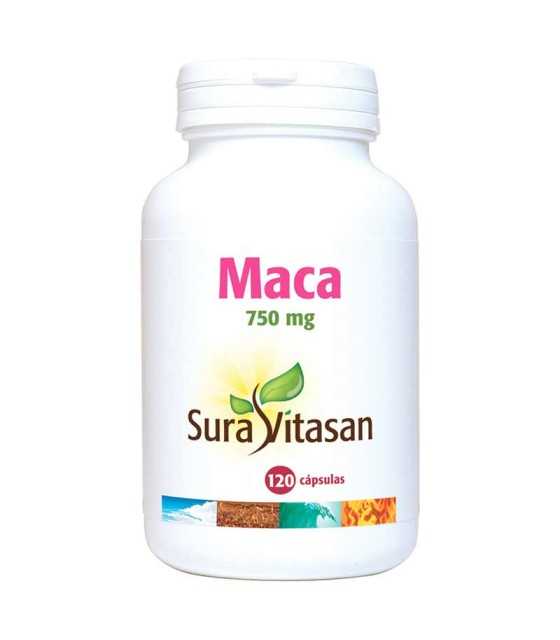 Maca Sura Vitasan 120 Cápsulas 750 mg