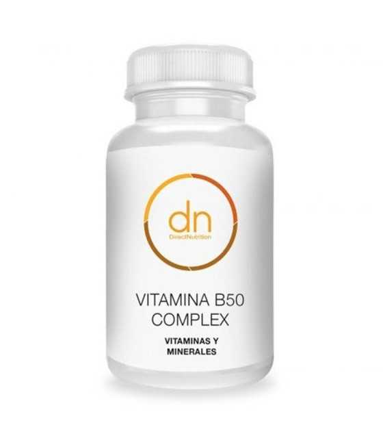 vitamina b50 complex direct nutrition 60 capsulas