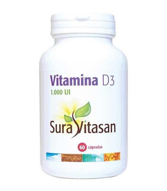 vitamina d3 1000 iu suravitasan 60 capsulas