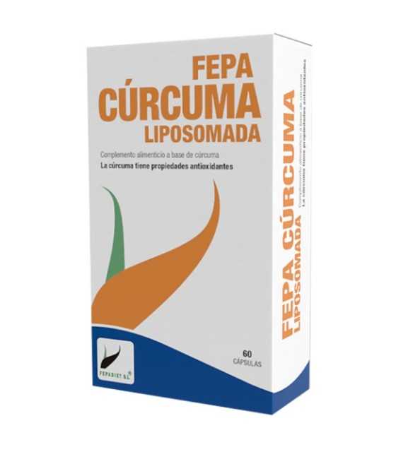 fepa curcuma liposomada fepadiet 60 capsulas