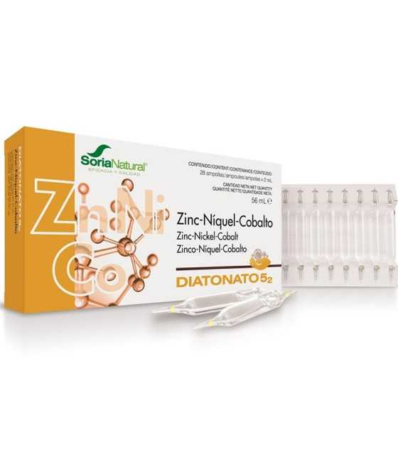 Diatonato 5/2 Zinc Niquel Cobalto soria natural 28 Ampollas