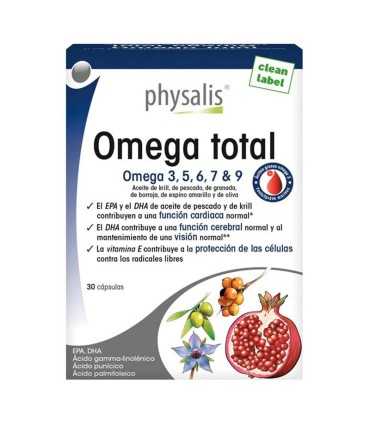 omega total 3 5 6 7 y 9 physalis 30 capsulas
