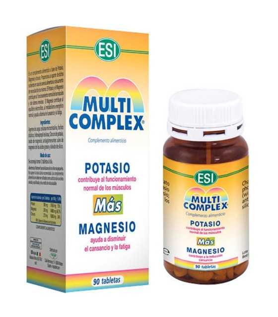 multi complex potasio magnesio esi 90 comprimidos