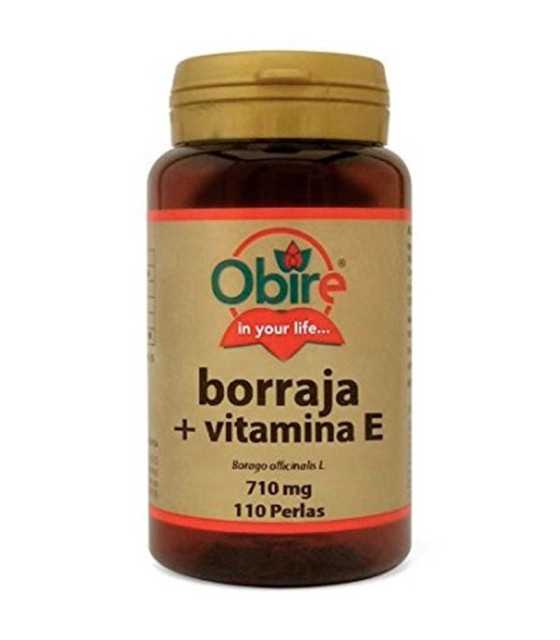 borraja y vitamina e obire 110 perlas 710 mg