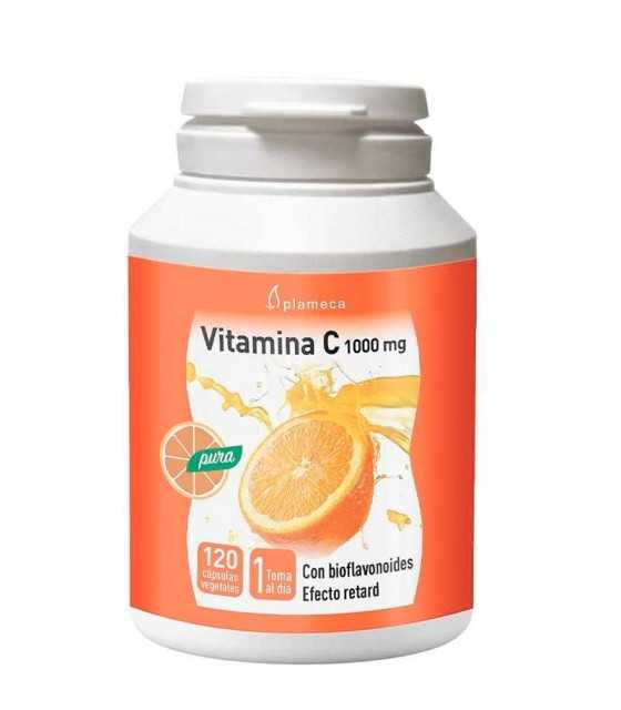 vitamina c plameca 1000 mg 120 capsulas