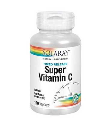 super vitamina c solaray 100 capsulas