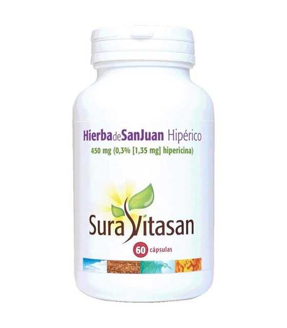 hierba san juan hiperico sura vitasan 60 capsulas 450 mg