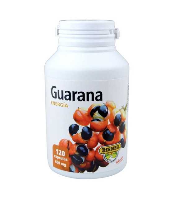 guarana herdibel 120 capsulas 600 mg