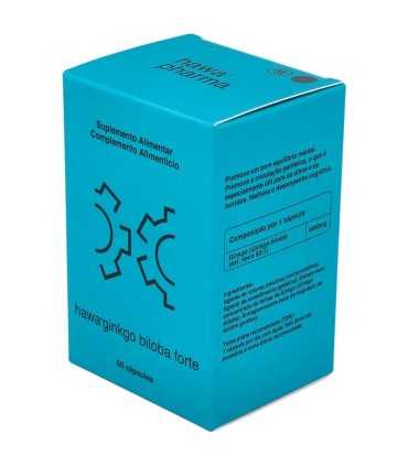 hawa pharma ginkgo biloba forte 60 capsulas