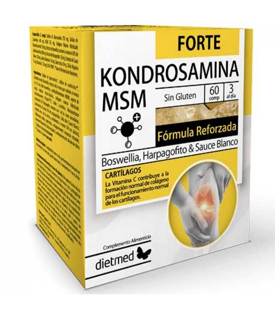 kondrosamina msm forte 60 comprimidos dietmed