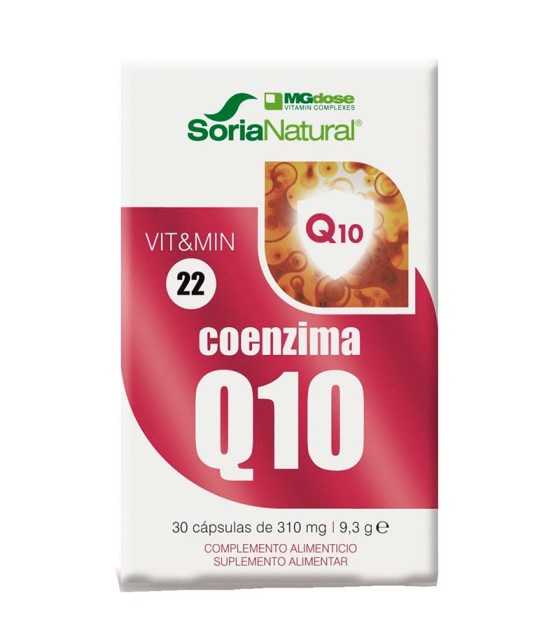 coenzima q10 soria natural 30 capsulas 310 mg