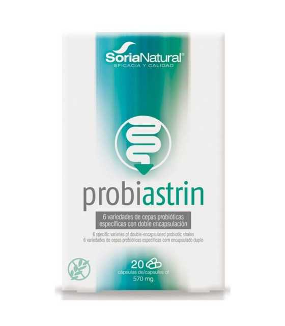 probiastrin soria natural 20 capsulas 570 gr