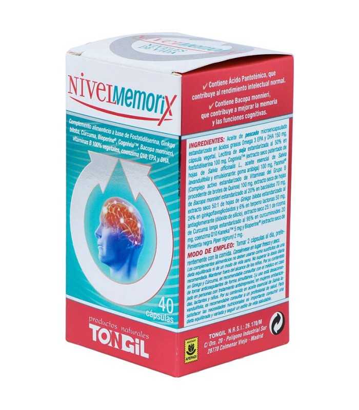 nivelmemorix tongil 40 capsulas