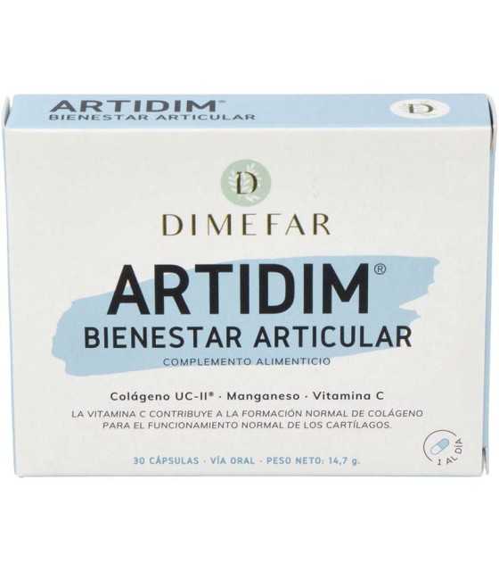 artidim bienestar articular dimefar 30 capsulas