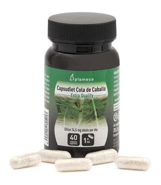 capsudiet cola de caballo plameca 40 capsulas